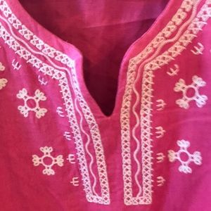 Ladies pink tunic